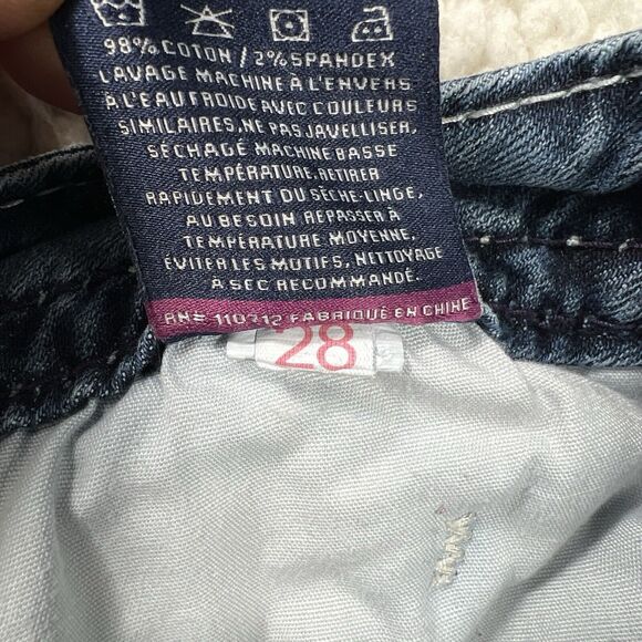 Vigoss Jeans Women’s 28x32 Blue New York Boot Cut Low Rise Embroidered - Picture 12 of 16